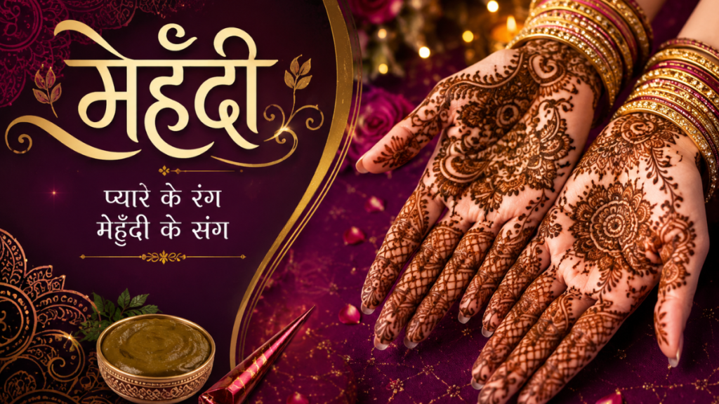 Mehndi Shayari in Hindi