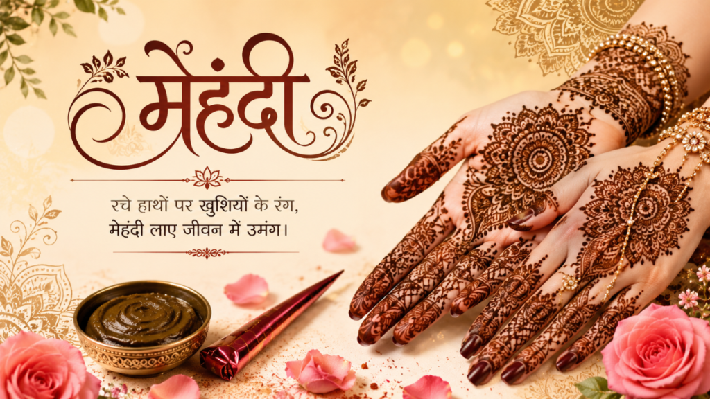 Mehndi Shayari in Hindi