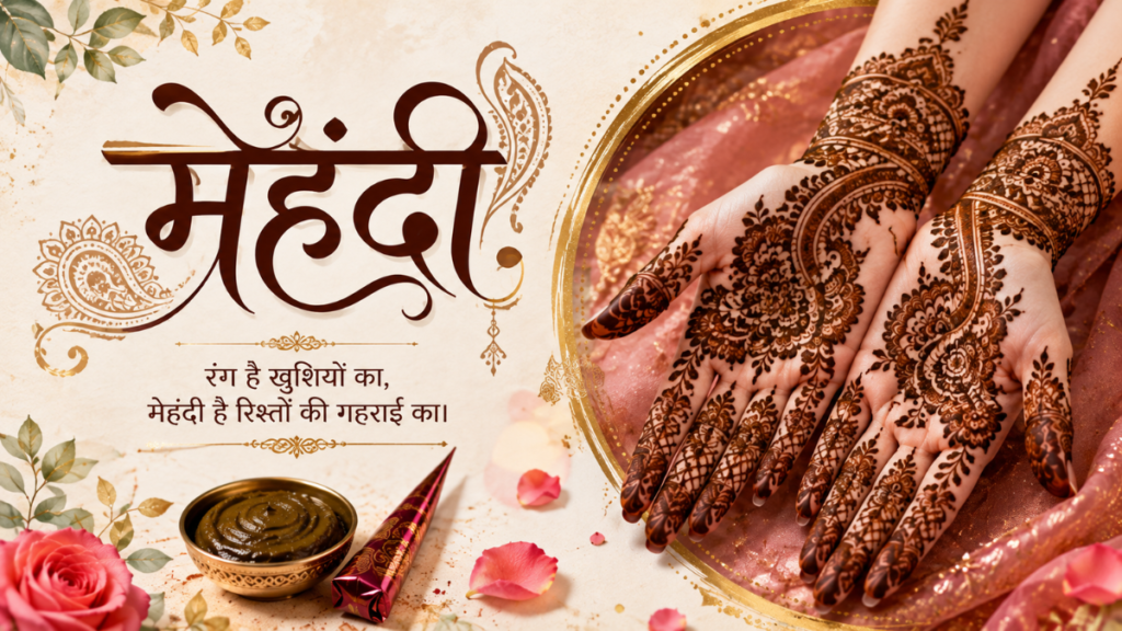 Mehndi Shayari in Hindi