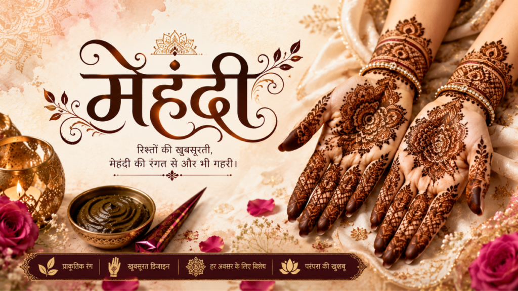 Mehndi Shayari in Hindi