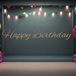 heart touching birthday Shayart