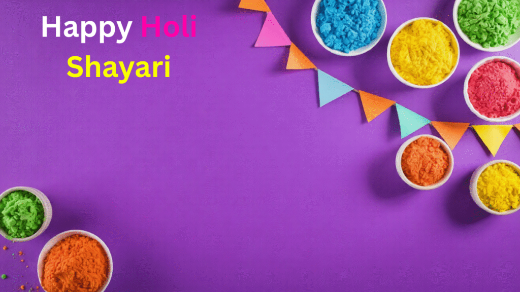 Happy Holi Shayari